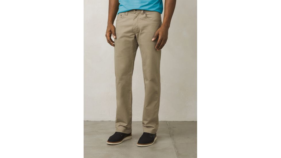 prAna Bronson Pant - Men's, Dark Khaki, 32 Waist, Long Inseam, M4BR34111-DKKH-32