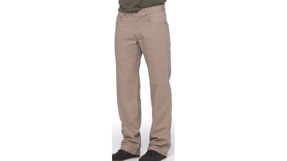 prAna Bronson Pant - Men's, Dark Khaki, 32 Waist, Long Inseam, M4BR34111-DKKH-32