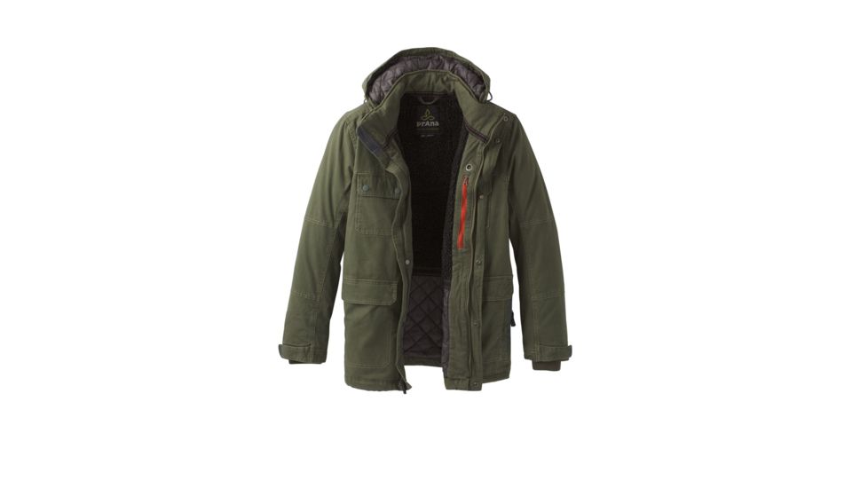 prAna Bronson Towne Jacket - Mens, Cargo Green, XXLarge, M23170358-CAGR-XXL