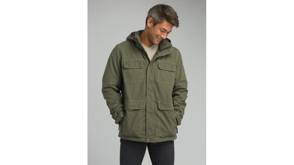 prAna Bronson Towne Jacket - Mens, Cargo Green, XXLarge, M23170358-CAGR-XXL