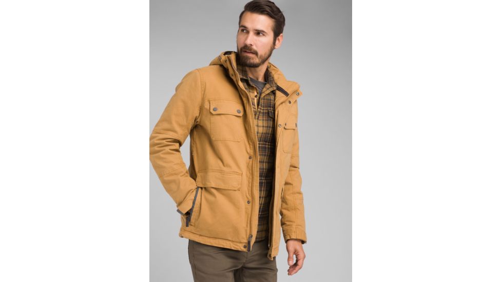 prAna Bronson Towne Jacket - Mens, Embark Brown, Small, M23170358-EMBR-S