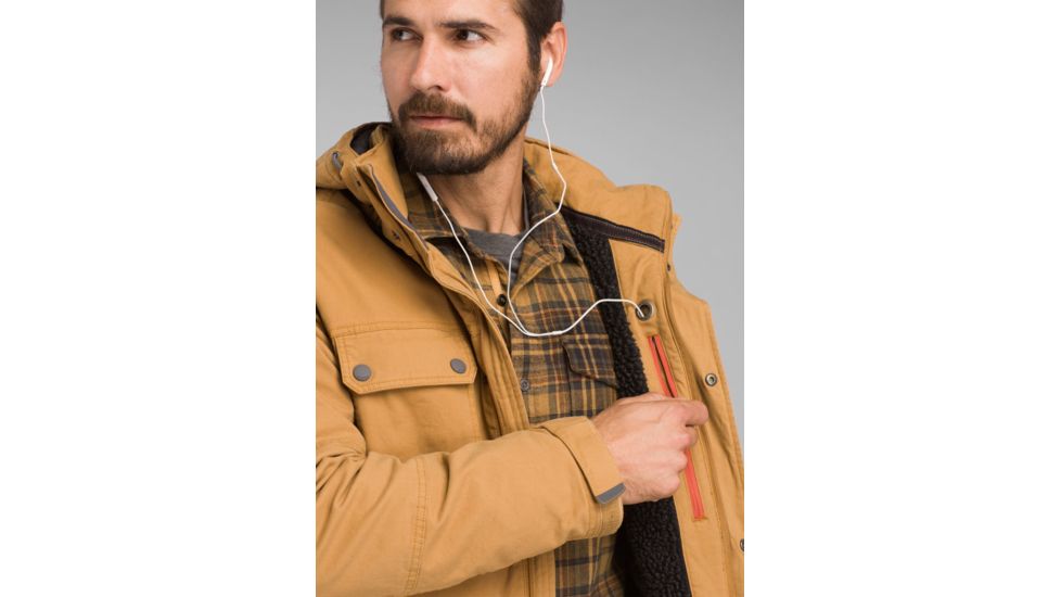 prAna Bronson Towne Jacket - Mens, Embark Brown, Small, M23170358-EMBR-S