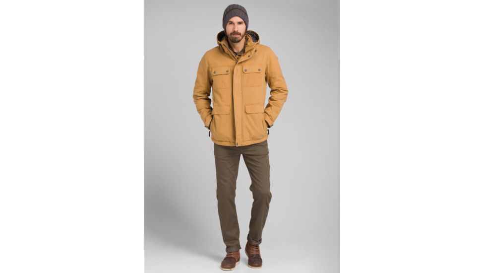 prAna Bronson Towne Jacket - Mens, Embark Brown, Small, M23170358-EMBR-S