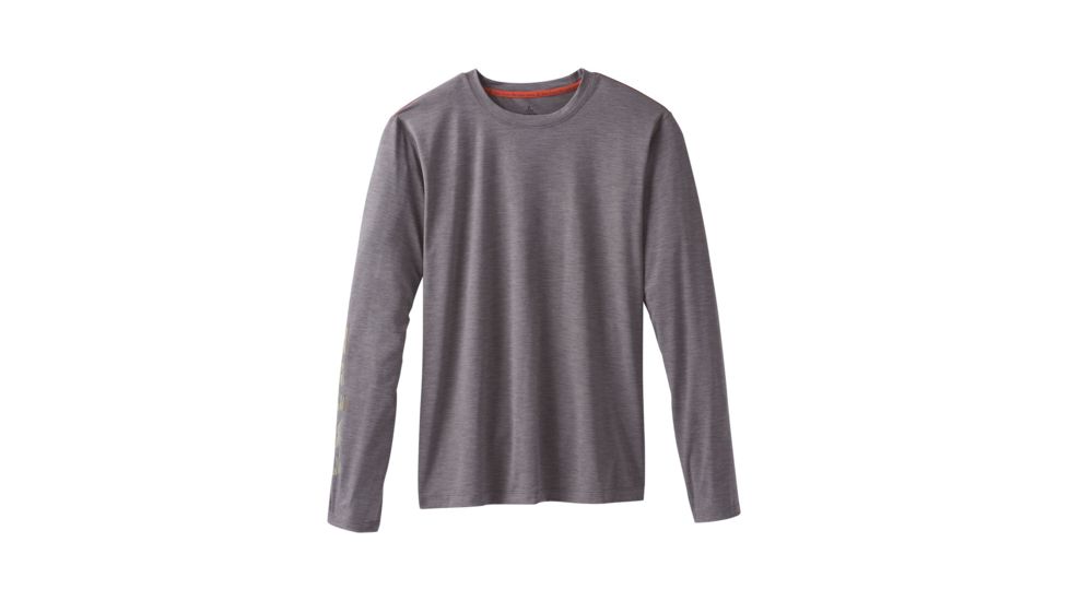 prAna Calder Long Sleeve - Mens, Gravel, Small, M2CALL115 -307-S