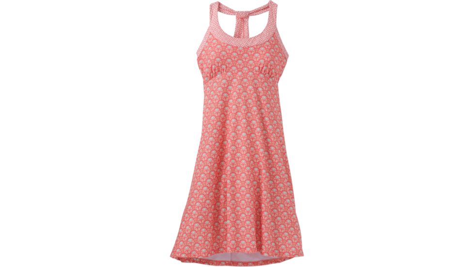 prAna Cali Dress - Women's -Summer Peach Botanica-Small