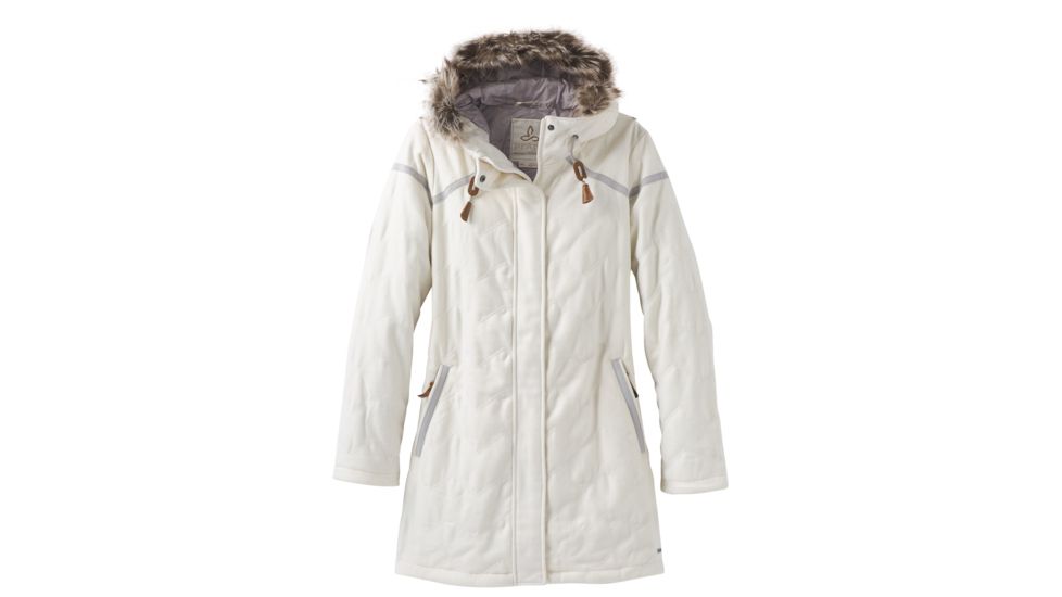 prAna Calla Long Jacket - Women's, Bone, Large, W23180565-BON-L