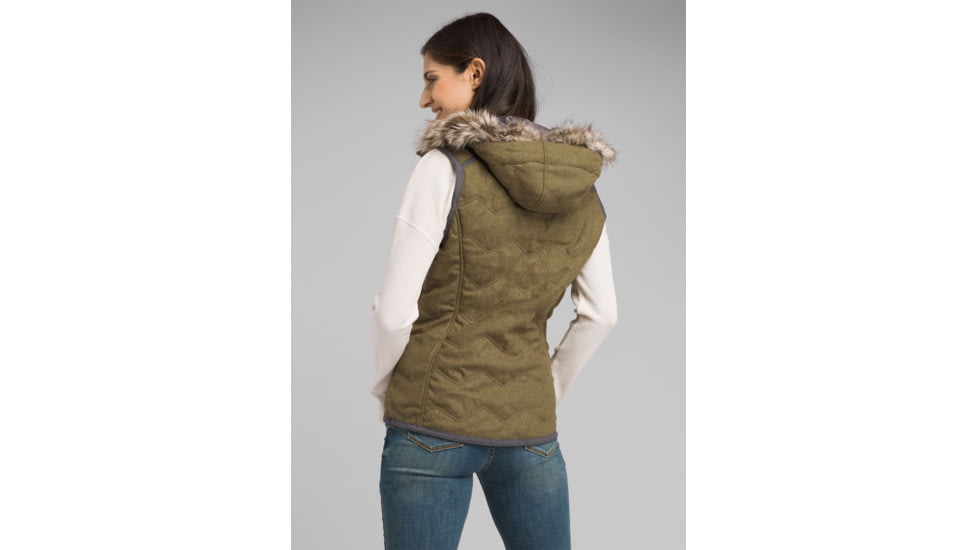 prAna Calla Vest - Women's, Cargo Green, Extra Small, W13170240-CAGR-XS