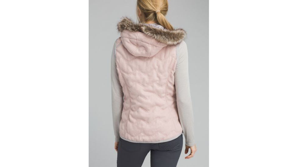 prAna Calla Vest - Womens, Khaki Rose, Small, W13170240-KHRO-S
