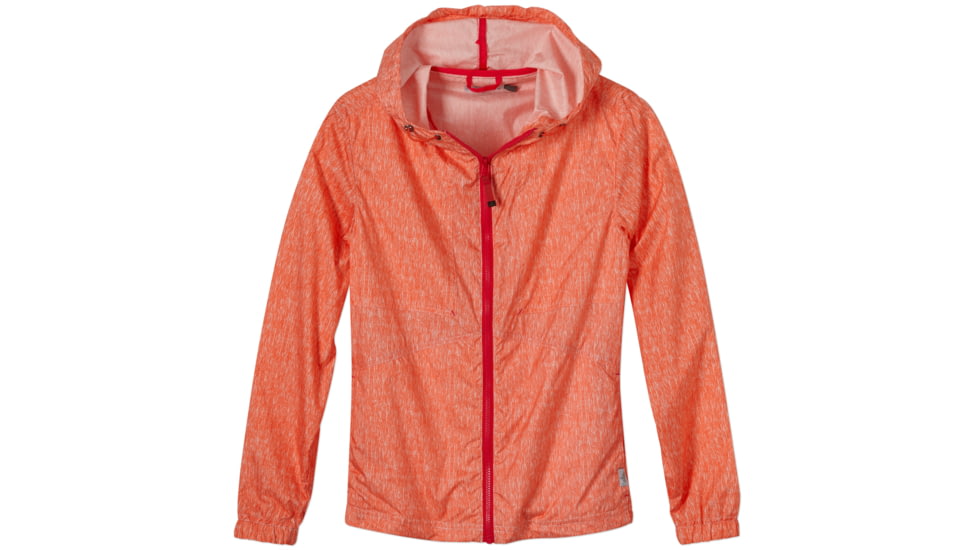 Callista Windbreaker - Womens-Neon Orange-Medium
