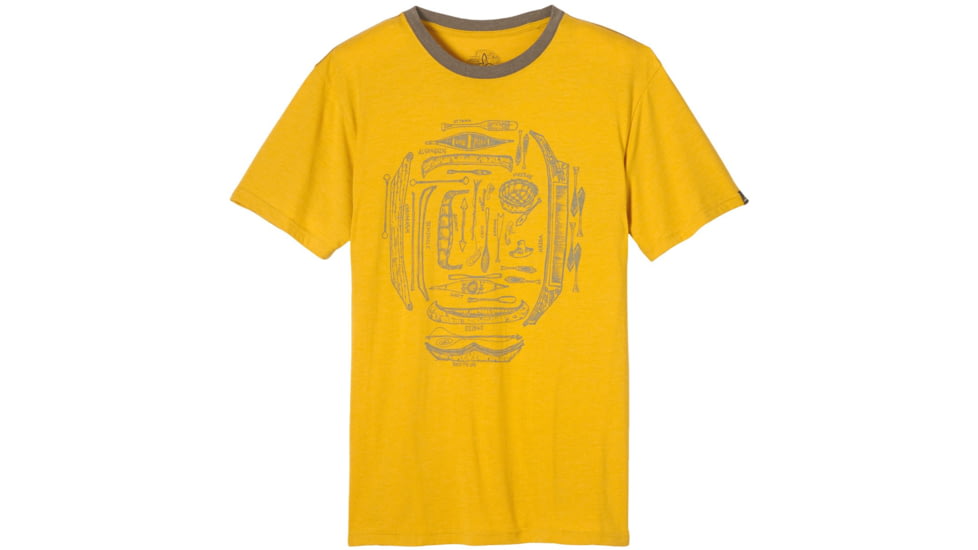 prAna Canoe'N T-Shirt - Men's-Marigold-Large