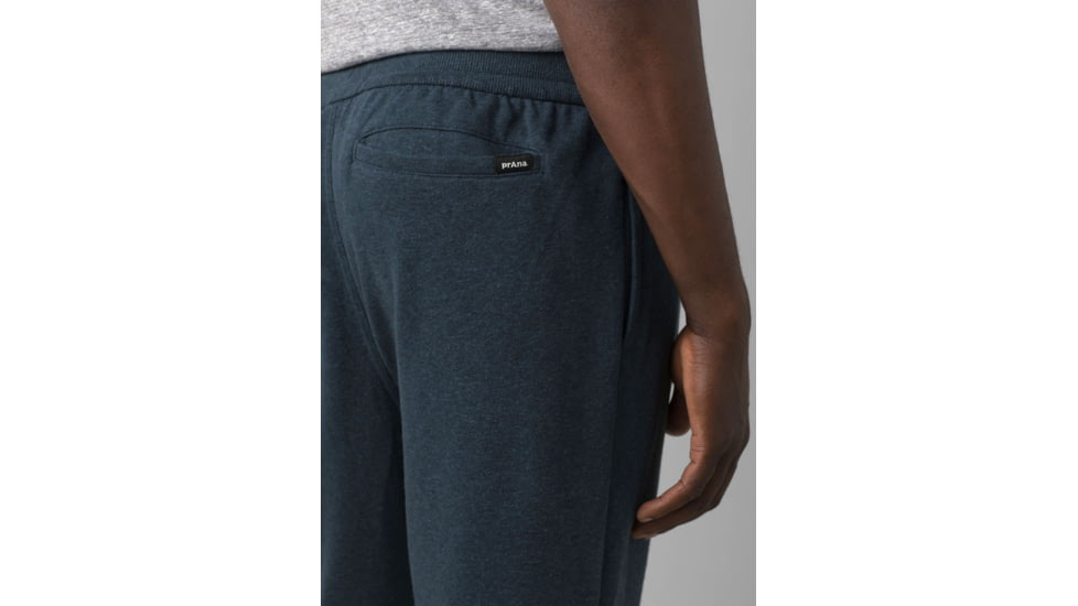 prAna Cardiff Fleece Sweatpant - Men's, Large, Dark Sky Heather, 1968021-400-30-L