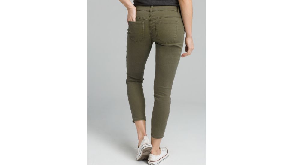prAna Carlotta Crop Capri Pants - Womens, Cargo Green, 14, W41180056-CAGR-14