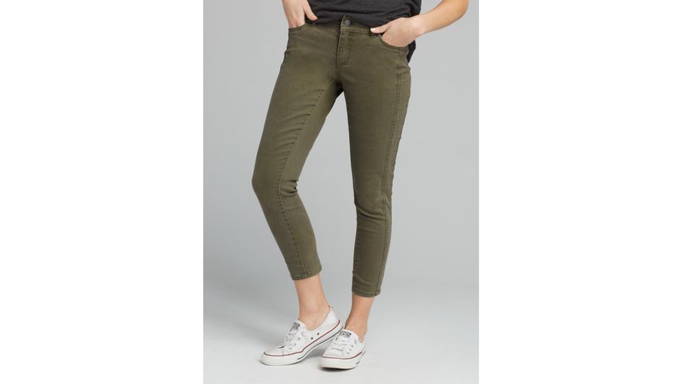 prAna Carlotta Crop Capri Pants - Women's, Cargo Green, 14, W41180056-CAGR-14