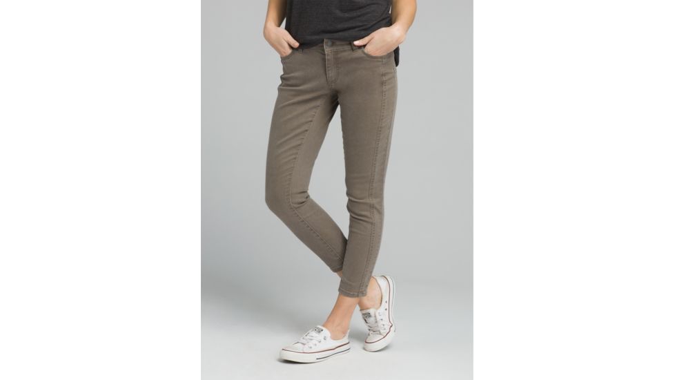 prAna Carlotta Crop Capri Pants - Womens, Dark Mud, 4, W41180056-DKMU-4