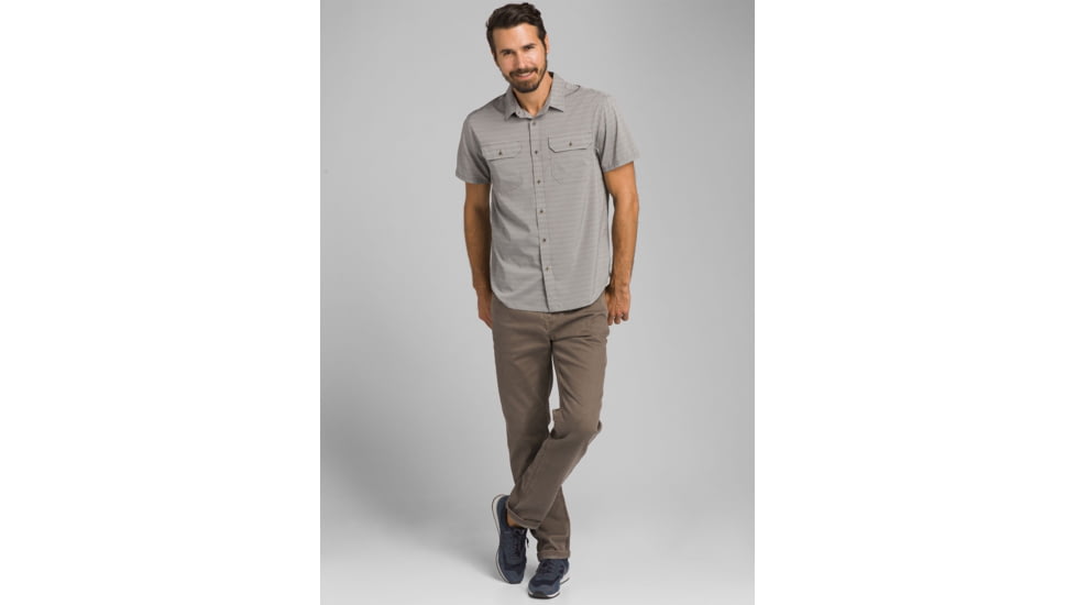 prAna Cayman Short Sleeve, Aloe, XXLarge, M11170332 -339-XXL