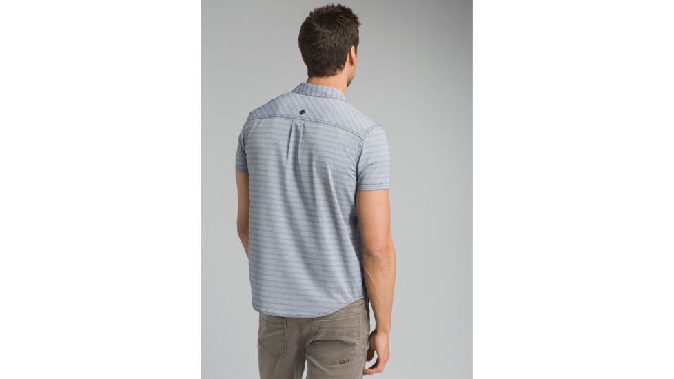 prAna Cayman Short Sleeve Shirt - Mens, Black, XXLarge, M11170332-BLK-XXL