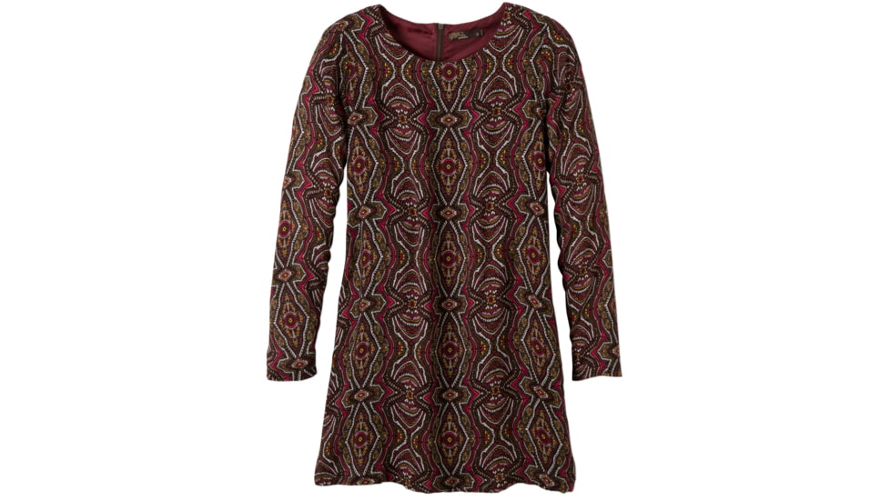 prAna Cece Dress - Women's-Mahogany-Large