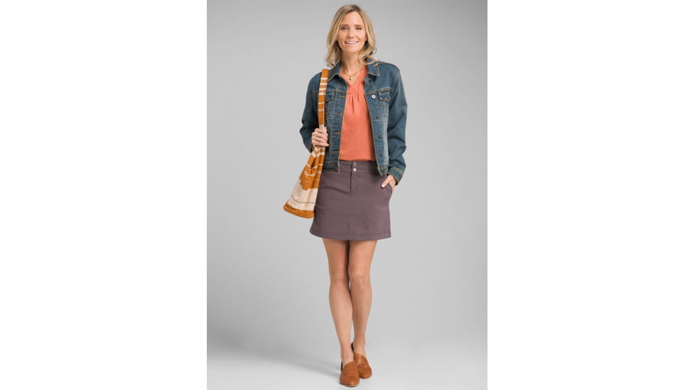 prAna Celesta Skort, Granite, 10, W31190816 -022-10