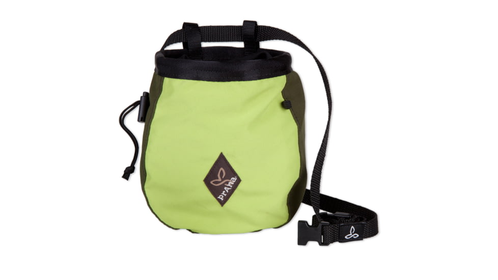 prAna Chalk Bag w/Belt, Lime, U6CHBL110-LIM-O/S