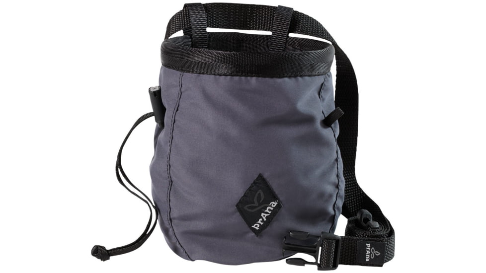 prAna Chalk Bag w/Belt, Pewter, U6CHBL110-PEW-O/S