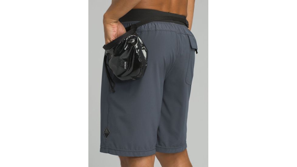 prAna Chalk Bag w/Belt, Shiny Black, One Size, U6CHBL110-SHBK-O/S