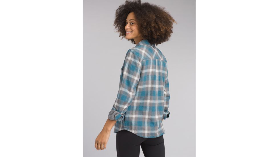 prAna Charley Top - Womens, Arctic Sea, XSmall, W23180513-ACSE-XS