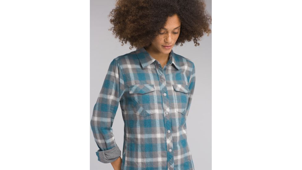 prAna Charley Top - Womens, Arctic Sea, XSmall, W23180513-ACSE-XS