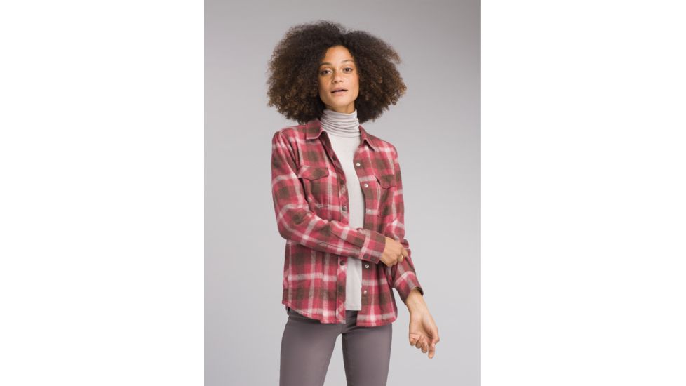 prAna Charley Top - Womens, Wedged Wood, Medium, W23180513-WDWO-M