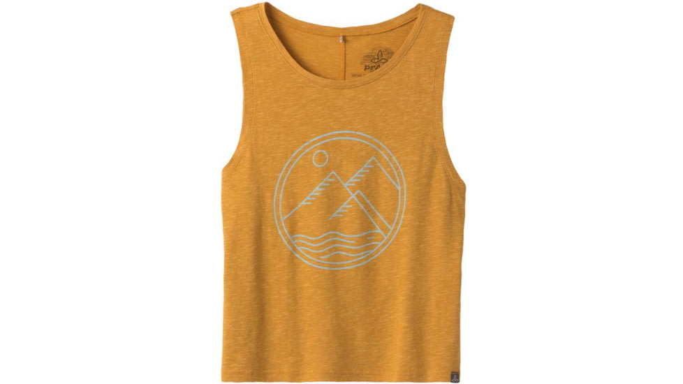 prAna Chez Tank - Womens, Toffee Tile, Medium, W11202037-TOTI-M