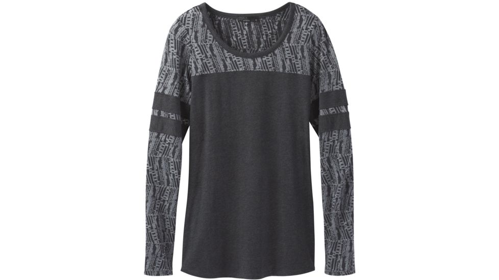 prAna Cleo Longsleeve Shirt - Women's-Black-X-Small