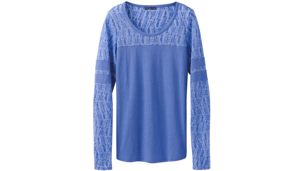 prAna Cleo Longsleeve Shirt - Women's-Bluebell-Small