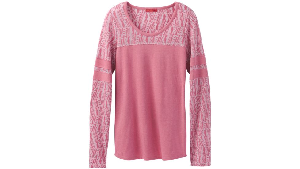 prAna Cleo Longsleeve Shirt - Women's-Red Slate-X-Small