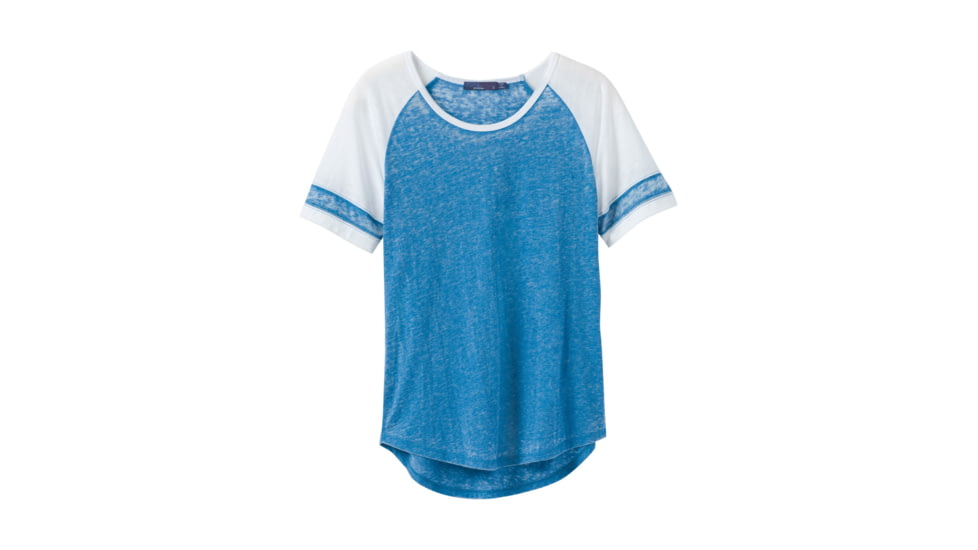 prAna Cleo Tee, Vortex Blue, Small, W1CLEO115-VOBL-S