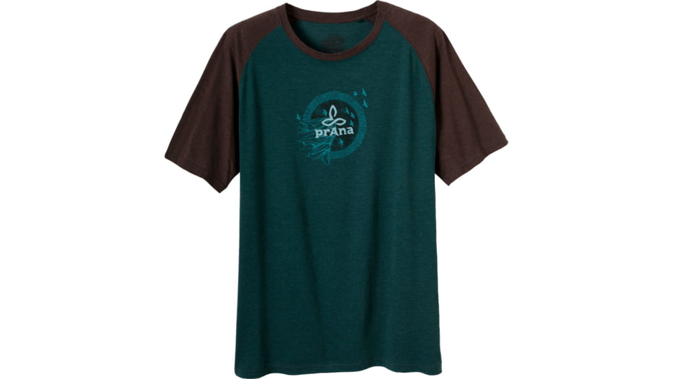 prAna Cliff T-Shirt - Men's-Deep Teal-Small