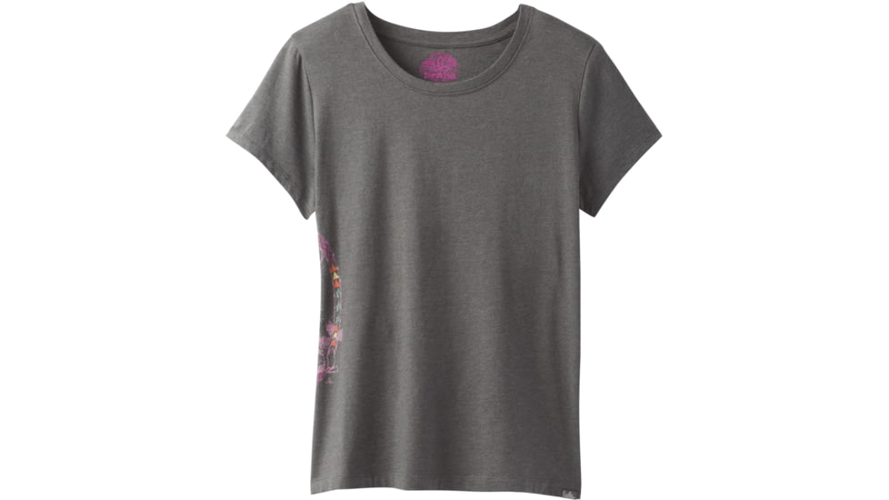 prAna Climbing Tee - Women's, Charcoal, Medium, W1PRAN316-CHR