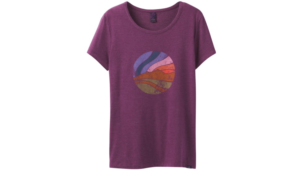 prAna Climbing Tee - Women's, Grapevine Dawn, Large, W1PRAN316-GVDA-L