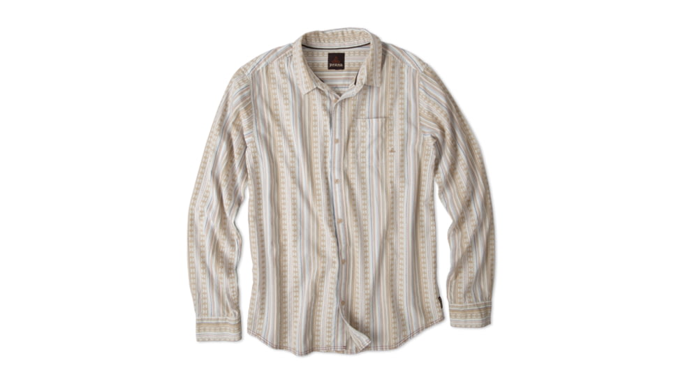 prAna Clover Longsleeve Shirt - Men's-Stone-Small