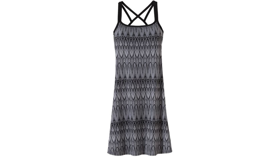 prAna Cora Dress - Women's -Black Feather-Small
