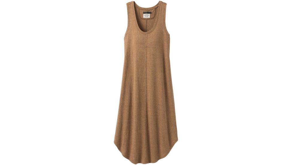 prAna Corrine Dress - Womens, Butterscotch Stripe, Medium, W31200995-BTST-M