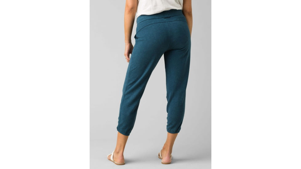 prAna Cozy Up Ankle Pant - Womens, Atlantic Heather, Large, Regular, W41202064-ALHT-L