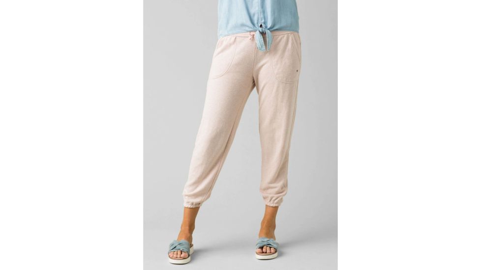 prAna Cozy Up Ankle Pant - Womens, Champagne Heather, Medium, Regular, W41202064-CWHT-M