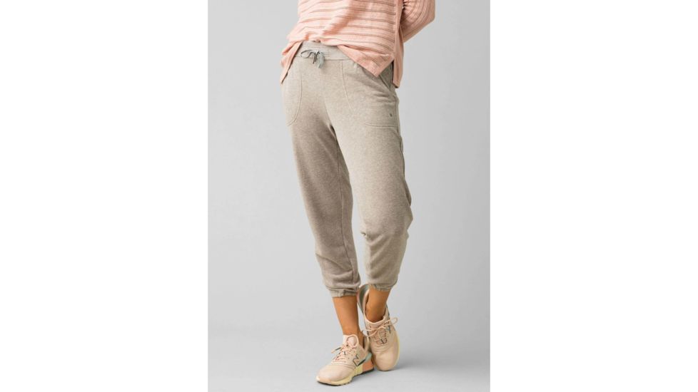prAna Cozy Up Ankle Pant - Womens, Oatmeal Heather, Medium, Regular, W41202064-OAHT-M