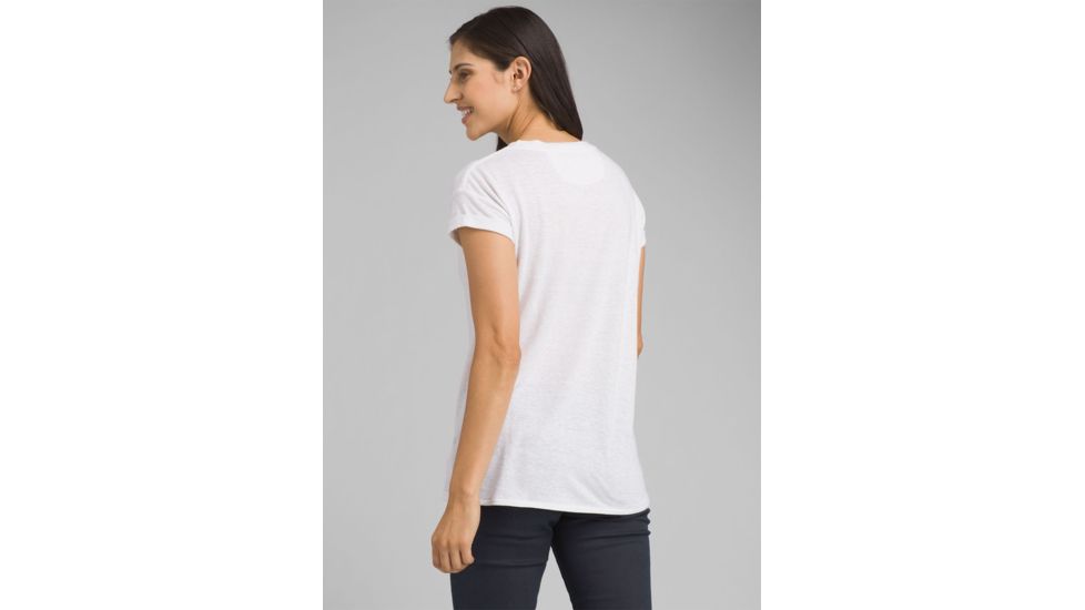 prAna Cozy Up T-shirt, White, XLarge, W13180737 -100-XL