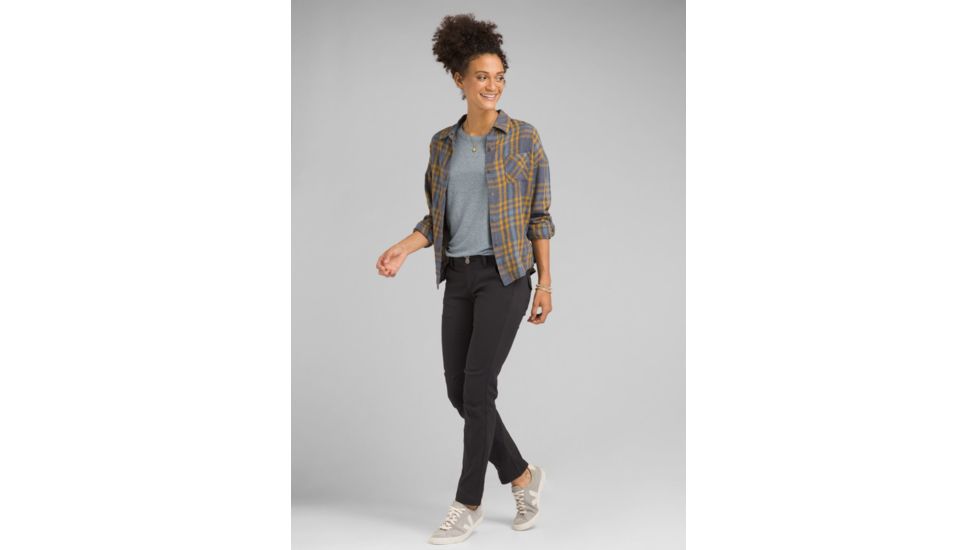 prAna Cozy Up T-shirt - Womens, Vintage Blue Heather, Extra Small, W13180737-VBHT-XS