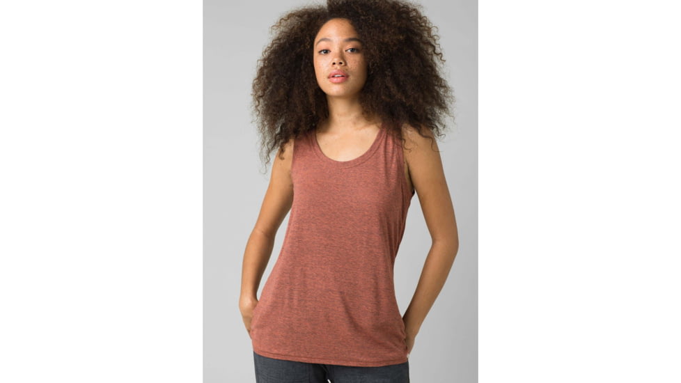 prAna Cozy Up Tank - Womens, Liqueur Heather, Small, W11190754-LQHT-S