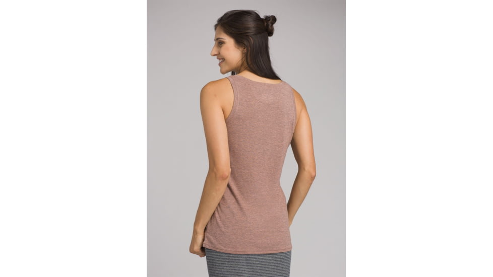 prAna Cozy Up Tank - Womens, Peach Heather, Large, W11190754 -832-L