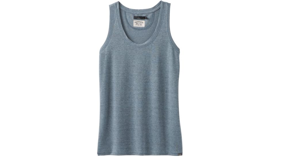 prAna Cozy Up Tank - Womens, Vintage Blue Heather, Medium, W11190754-VBHT-M