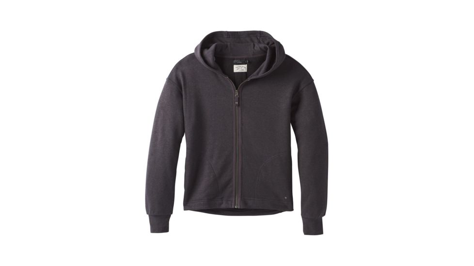prAna Cozy Up Zip Up Jacket - Womens, Charcoal Heather, XSmall, W23180581-CCHT-XS