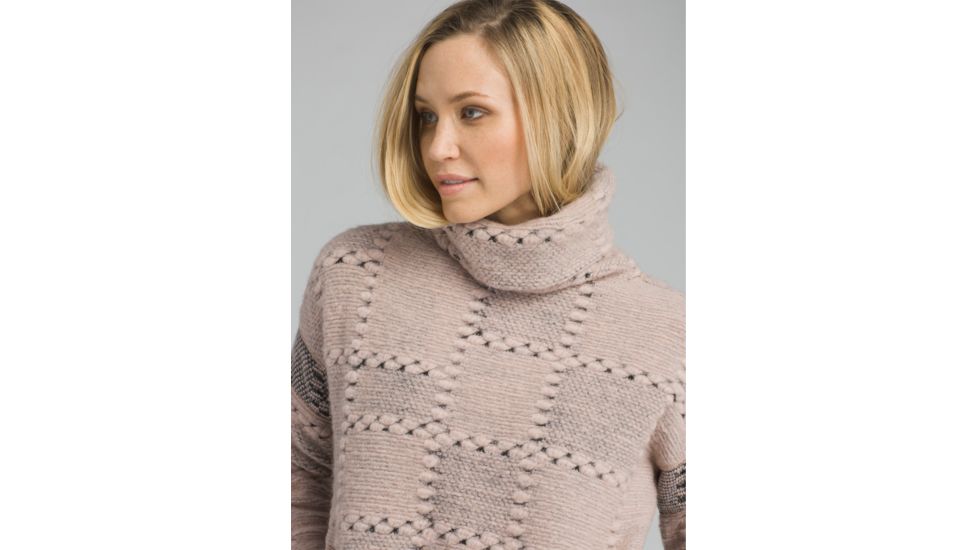 prAna Crestland Pullover - Womens, Khaki Rose, Medium, W23180548-KHRO-M