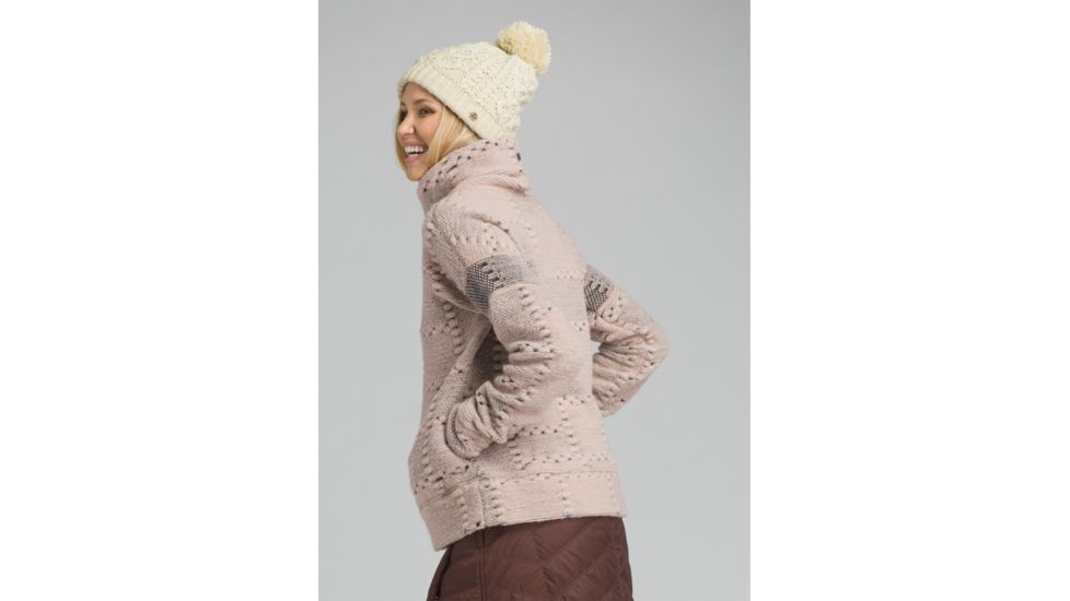 prAna Crestland Pullover - Womens, Khaki Rose, Medium, W23180548-KHRO-M